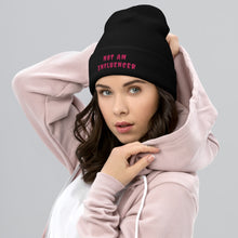 Load image into Gallery viewer, Pink Drip Cuffed Beanie
