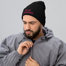 Load image into Gallery viewer, Pink Drip Cuffed Beanie
