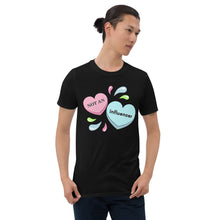 Load image into Gallery viewer, candy hearts not an influencer unisex t-shirt
